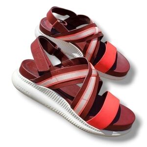 Cole Haan Red and White 2.ZEROGRAND Women's Sandals